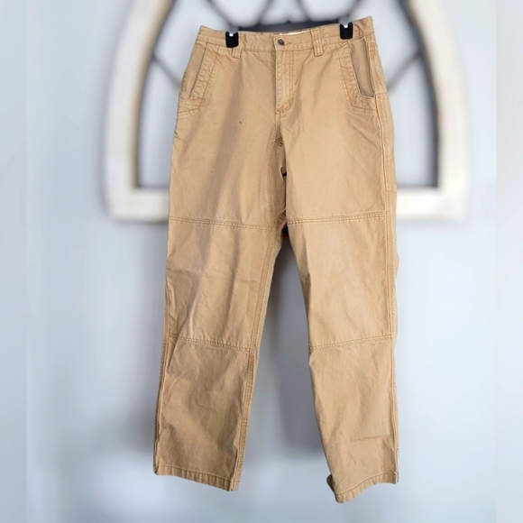 Mountain Khakis Alpine Utility Pants 33x34 100% Cotton Duck Army Canvas Mens - Picture 1 of 6